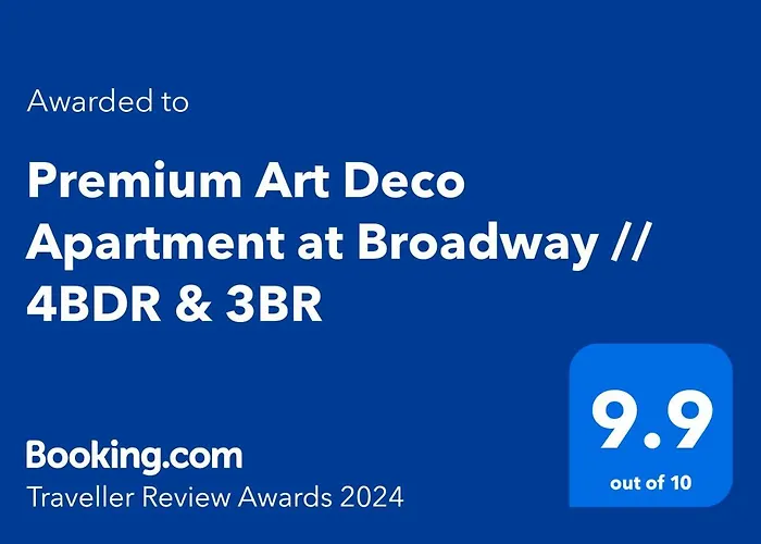 Premium Art Deco At Broadway // 4bdr & 3br Апартаменты Будапешт