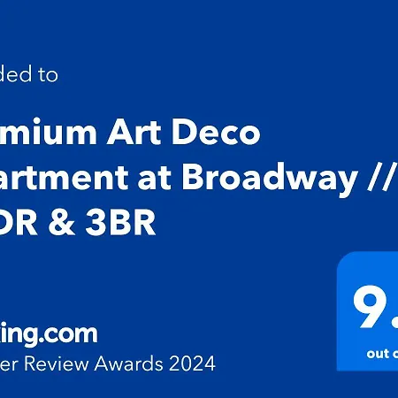 Premium Art Deco At Broadway // 4bdr & 3br Апартаменты Будапешт